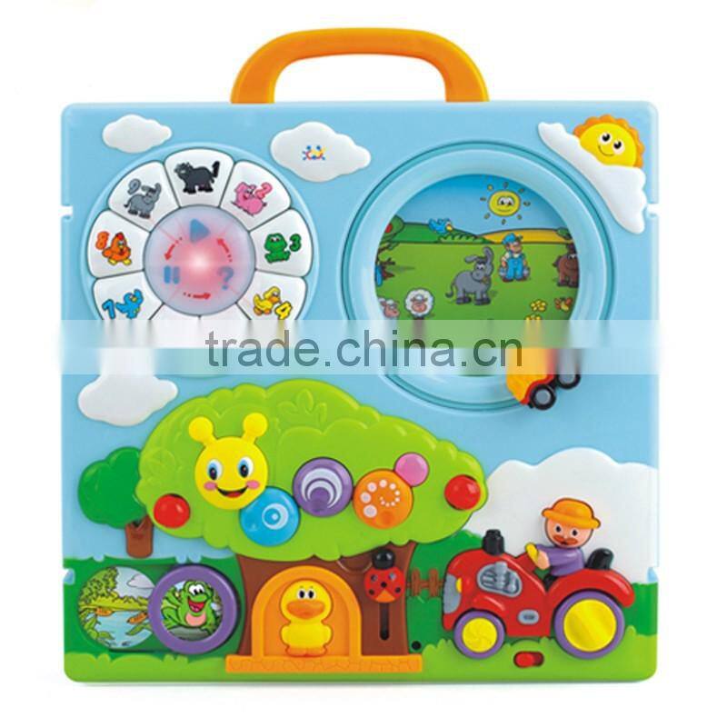 Custom Cheap Intelligent Toys Plastic Learning Table For Kids