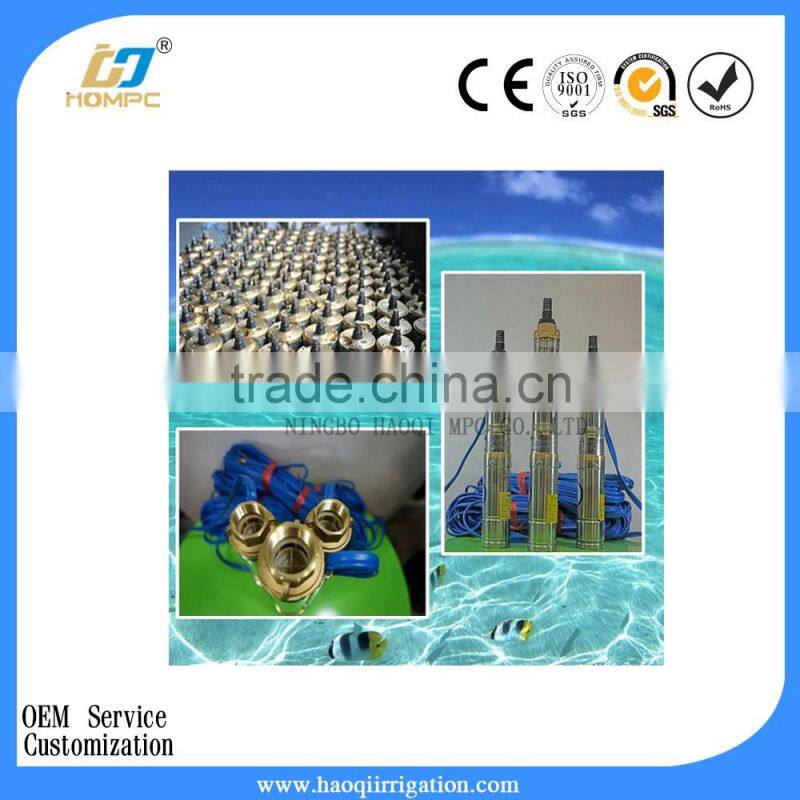 36V 500W 3 inch helical rotor Submersible Solar powered Water Pump