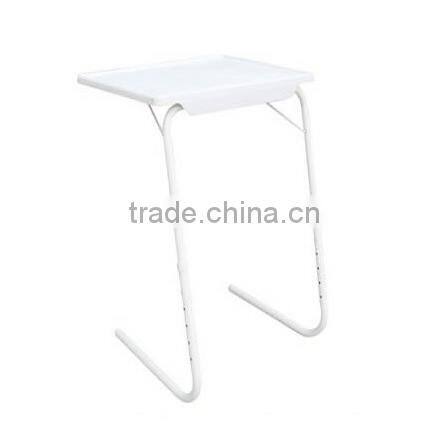 Portable, Multi Purpose, Foldable TV Dinner Table with 6 Height Adjustment & 3 Different Angles