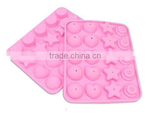 Soft easy clean silicone jelly cake mould unique ball shape chocolate mould