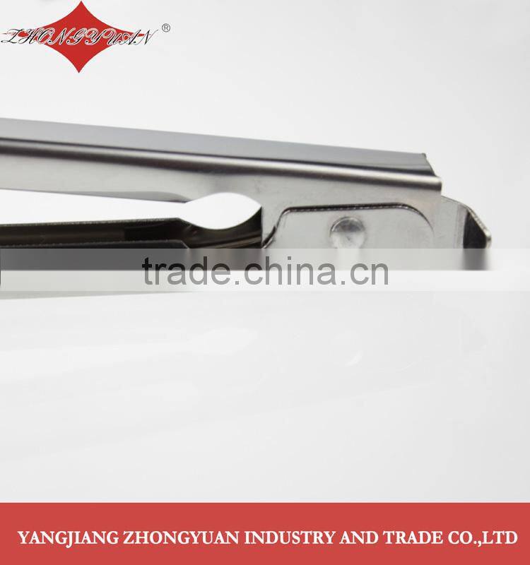 ZY-H1002 kitchen utensils bbq stainless steel food tongs