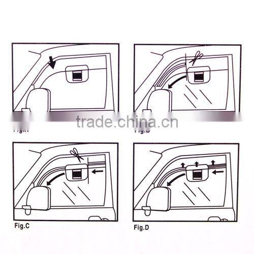 0.2W Solar Power Car Air Cooler Fan
