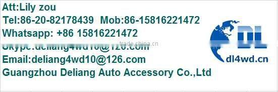 Black wheel arch fender flares wheel fender for toyota LC80