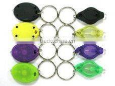 Plastic Keychain White Light Electronic Key Finder