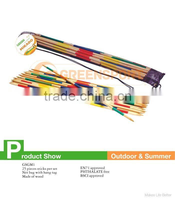 GSGM1 Wooden stick game mikado