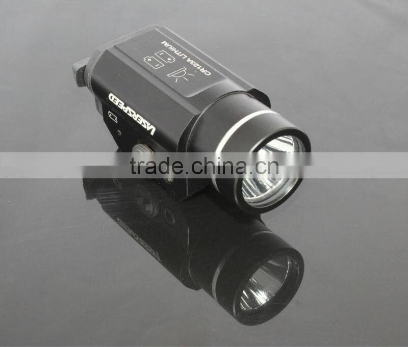 Mount integrated tactical led light or tactical led flashlight with CREE Q5 200 or 225 lumen strobe led torch