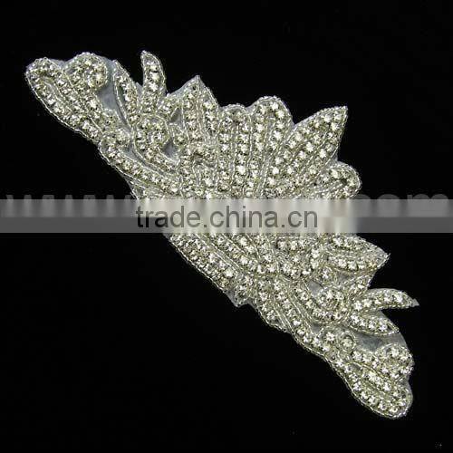 New style in 2013 rhinestone applique for dress WPH-236