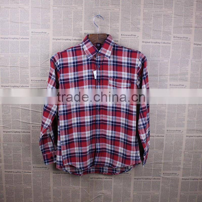 Men Plaid Shirt, Long Sleeve Flannel Plaid Shirt, Winter Shirt,
