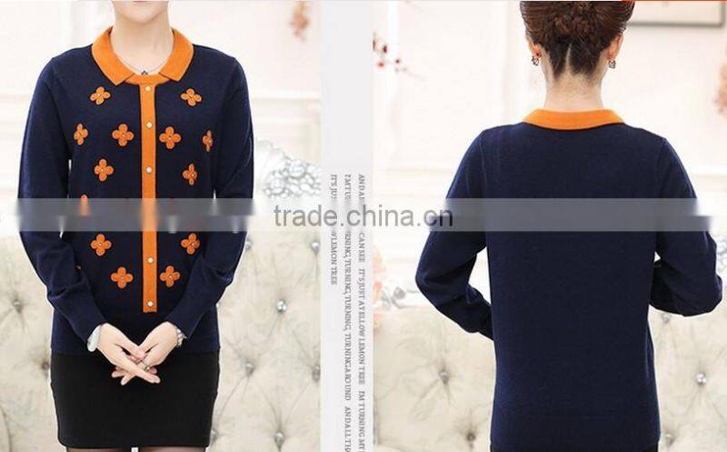 high quality woolen sweater designs for ladies,wholesale sweater as knitting sweater for ladies