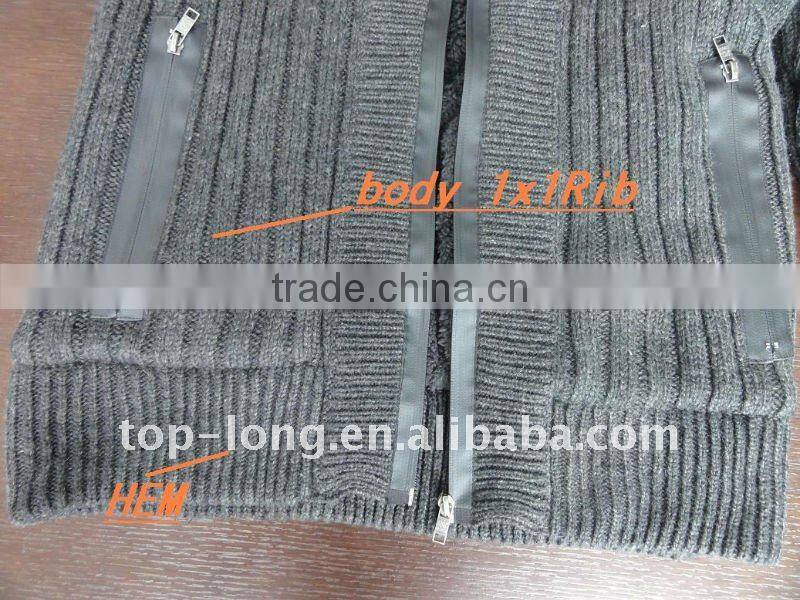 MAN SWEATER WITH HOOD CARDIGAN