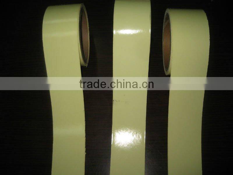 Acrylic exit sign, screen print photo luminescent