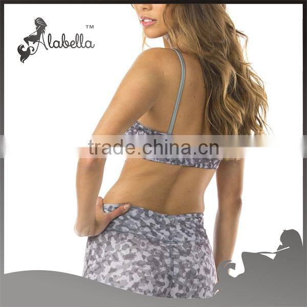 Sublimation yoga wear fitness wear sets wholesale for girls