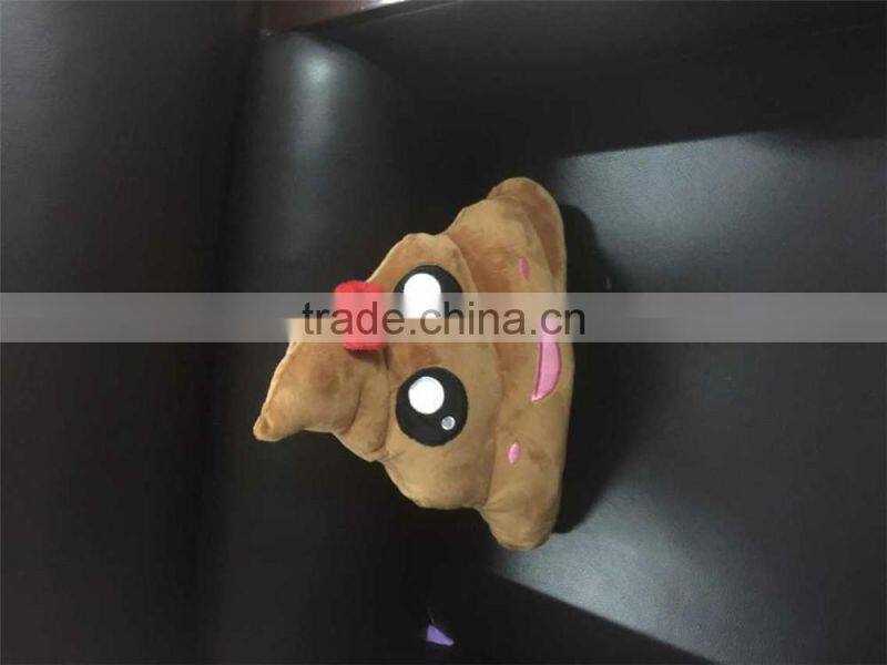 Promotional custom plush pillow, plush whatsapp emoji pillows,throw pillow