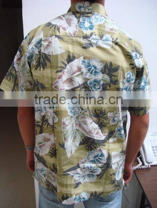 MENS PRINTED HAWAIIAN SHIRT JT03