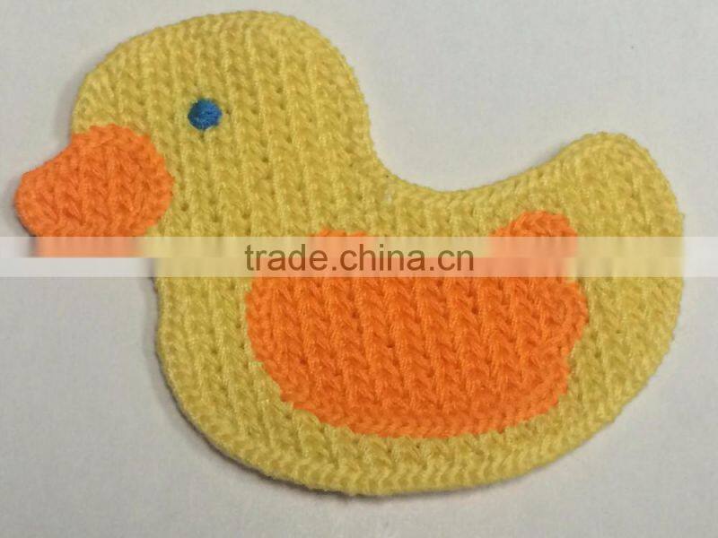 wholesale new crochet animal applique for garment