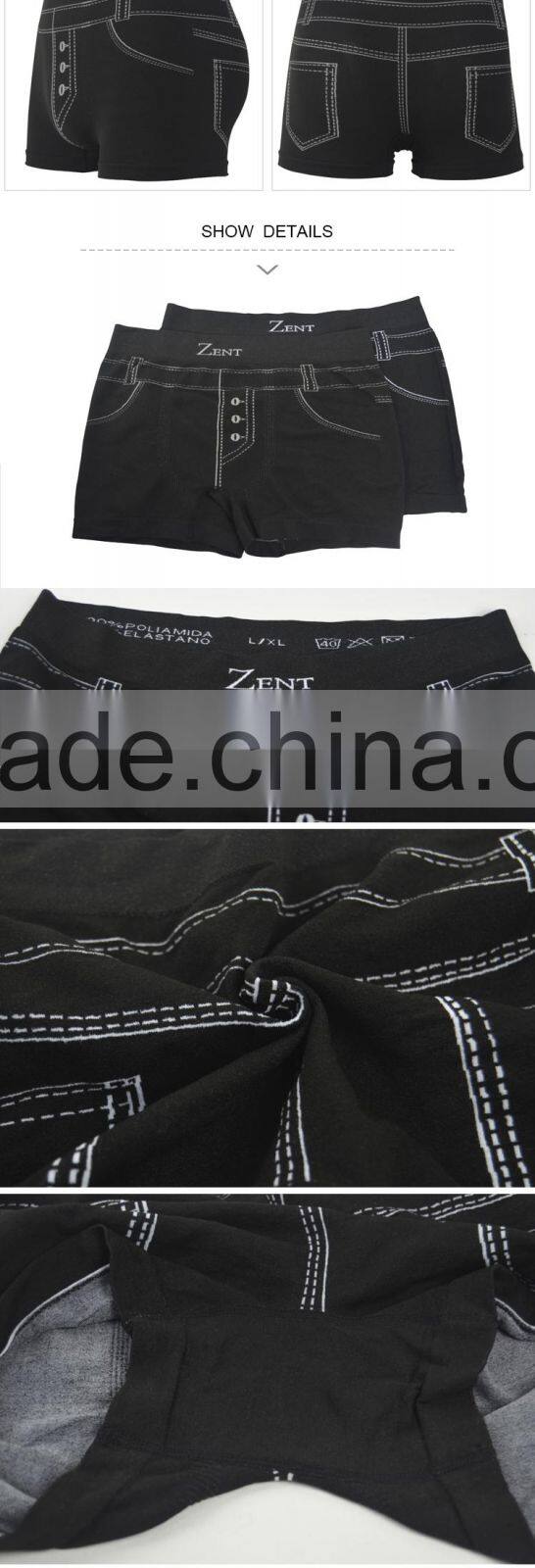 HSZ-0015 Excellcent Design Men Hot Printed Underwear Fashion Show Shantou Top Quality Boy Custom Boxer Briefs Shorts