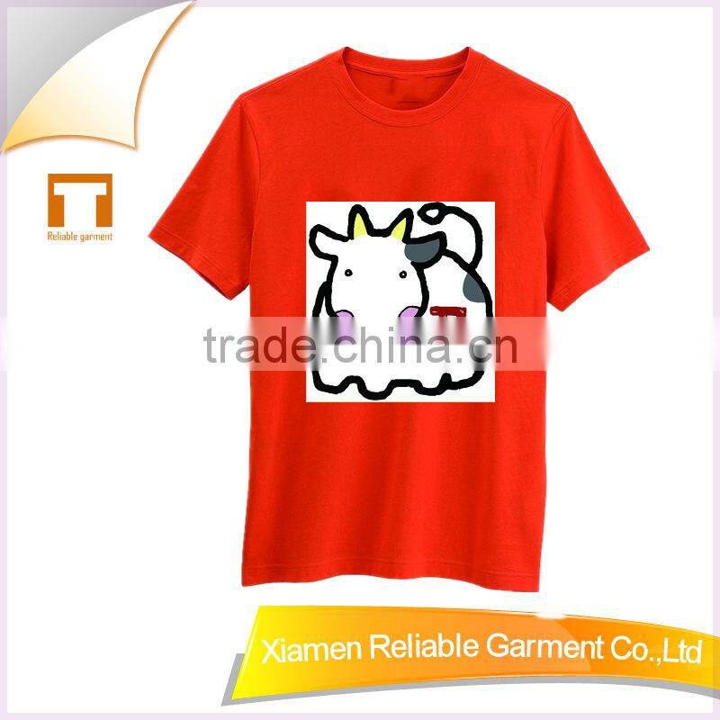 Hot!2016 fashion summer cheap wholesale 100% cotton tshirt kids