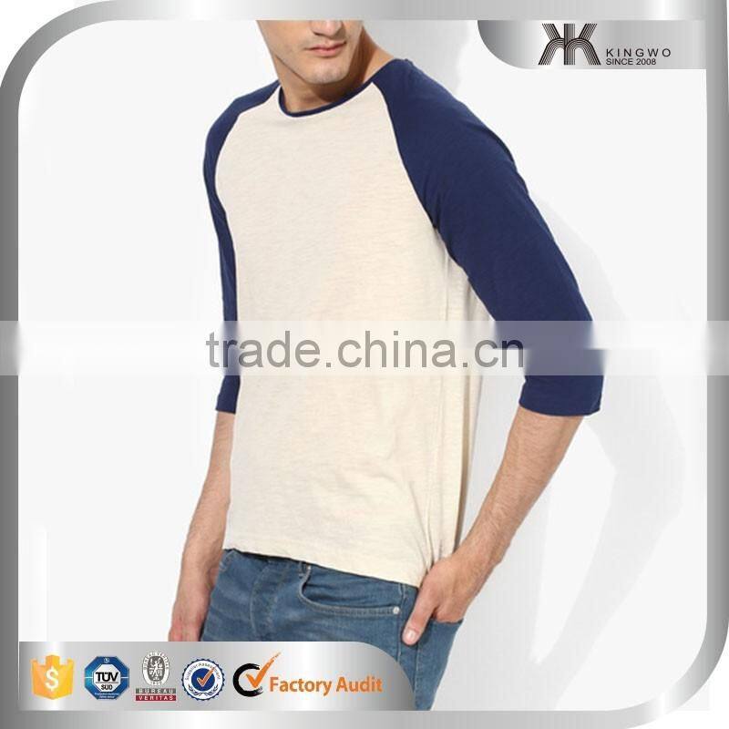 Man Comfort Colors T-shirts Bulk China Suppliers Custom Raglan Blank t-shirt
