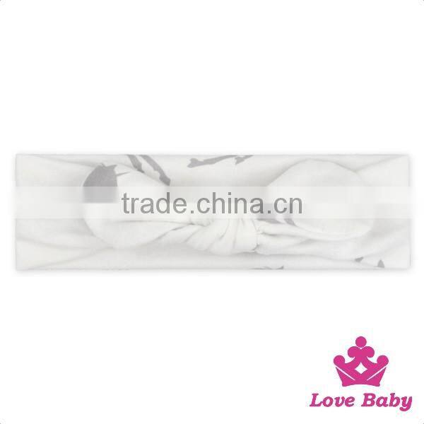 Wholesale Kids Product Rabbit Ear Baby Girl Headband Newest Grosgrain Hair Accessories