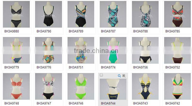 Sunnytex swimwear & beachwear OEM wholesale high waist fashion bikini swimwear