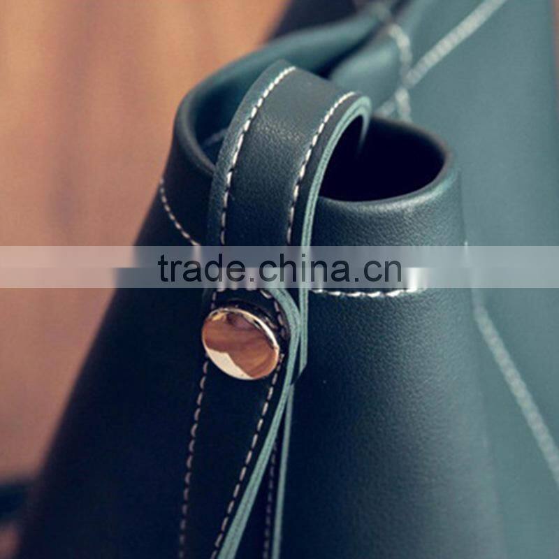 2017 Fashion Women Shoulder Bag Leather Handbags High Quality Large Ladies Bucket Shoulder Bags