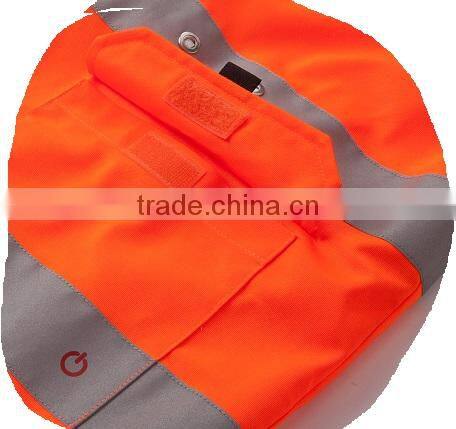 Working Outdoors Flashing Safety Vest with Reflective Fabric