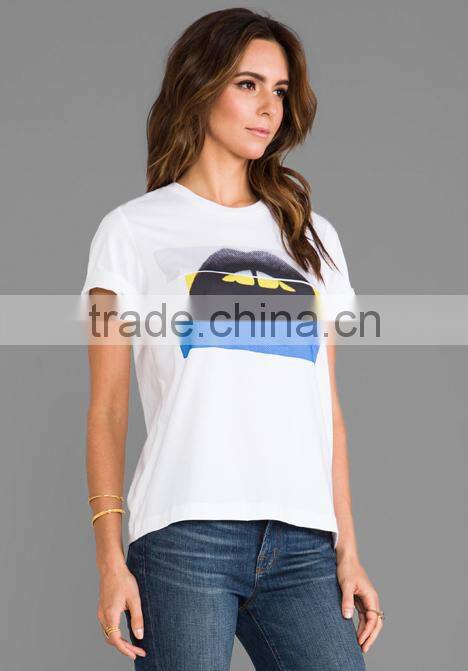 100% cotton round neck t-shirt