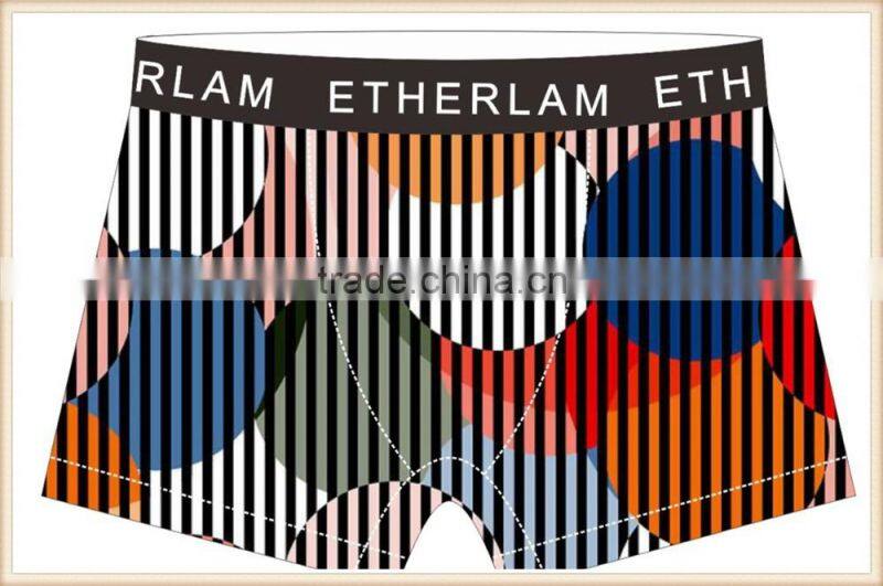 Stripes 88% Polyester 12% Spandex Sexy Mens Superman Boxer Men'S Underwear Boxers Man Brand Hot Trunks Gay Underpant