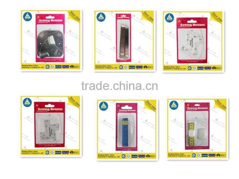 handy sewing kit both side marked PVC tape measure with tailor chalk