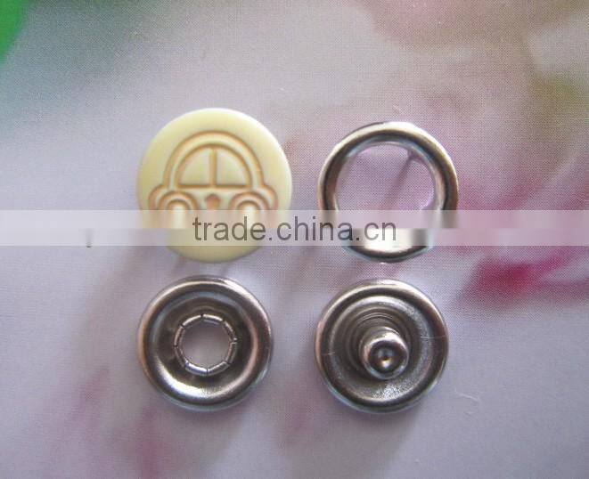 2014 Customized design metal brass five prong cap snap button, cap snap fasteners, baby prong snap button JS-CR-42
