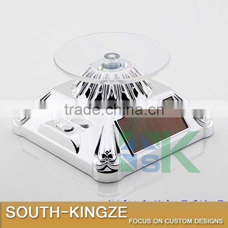 Silver/Gold Asia Buddihism Lightable Cubid Square Base Mobile Phone Display Stand
