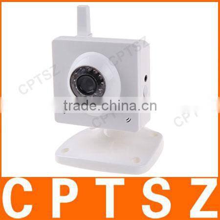 Best Selling H.264 300K Pixel CMOS Sensor Wireless Infrared Network IP Camera indoor Supporting Mobile Viewing, OEM available