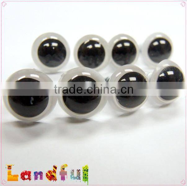 12mm White Stuffed Animal Eyes Sewing Doll Plastic Eyes