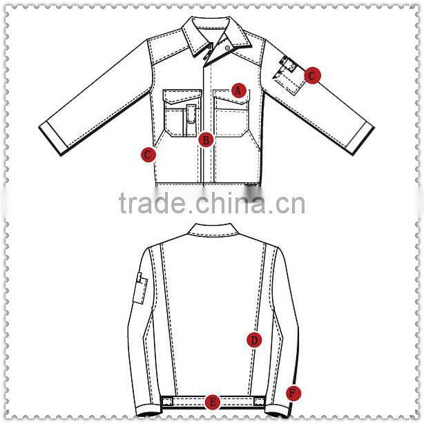 Safety Jacket EN 61482 100% Cotton Reflective Striped FR Jacket