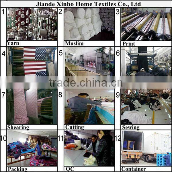 Polar fleece airline blanket with frizzle fleece