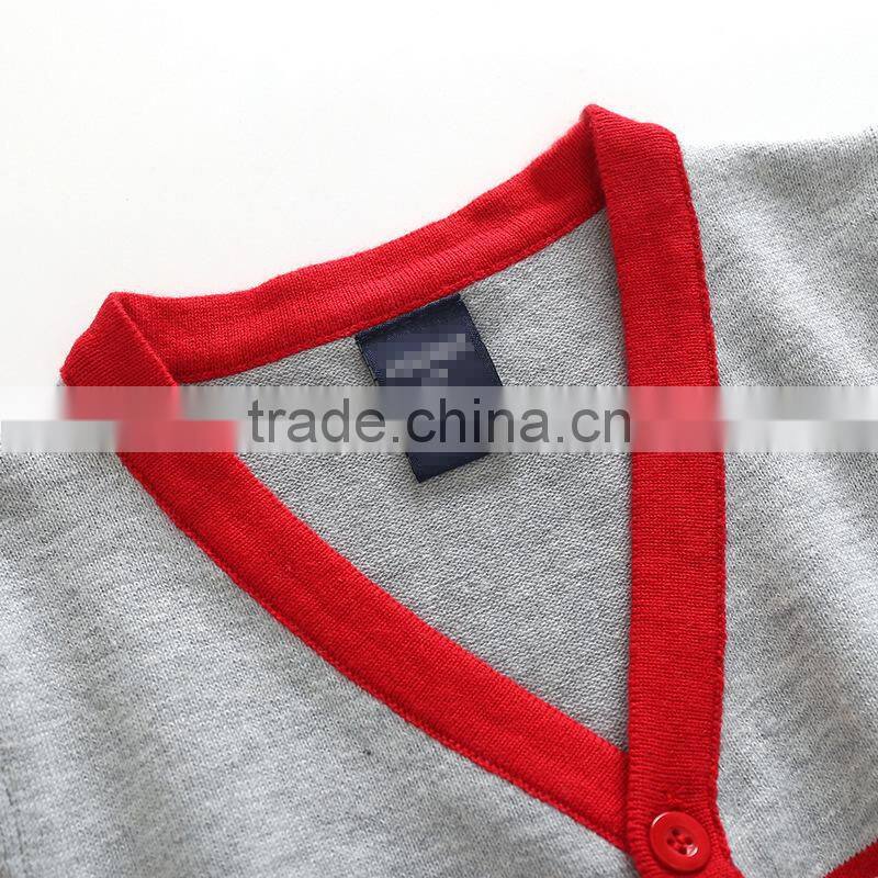 2016 High quality low price children's wool sweater set