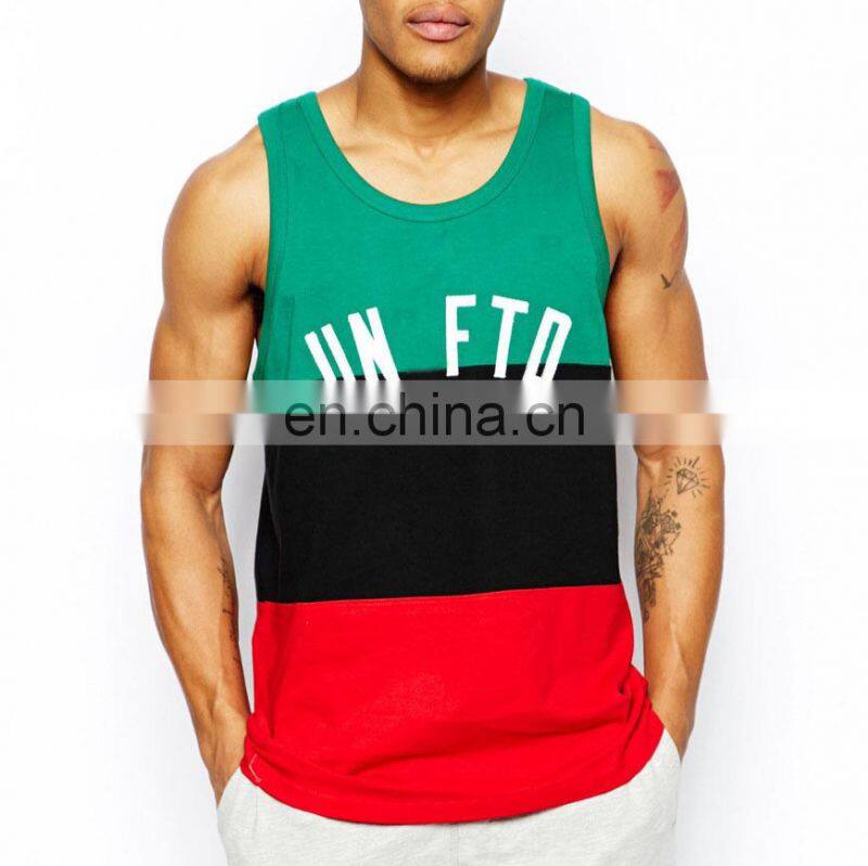 Custom Men's Colors of the Season Tank Top Cotton Cool Ringer Vest