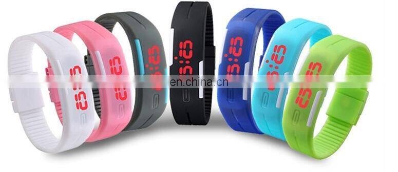 Godbead Brand creative minimalist leather Touch screen LED watch men and women lovers watch smart electronics watches