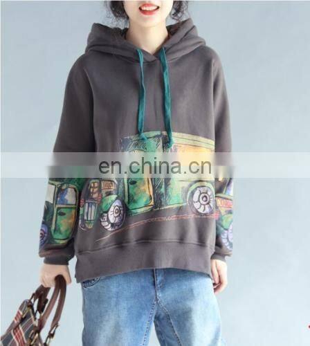 Fashion Hooded Sweater winter Women Casual short Sweatshirt pullover Hoodies