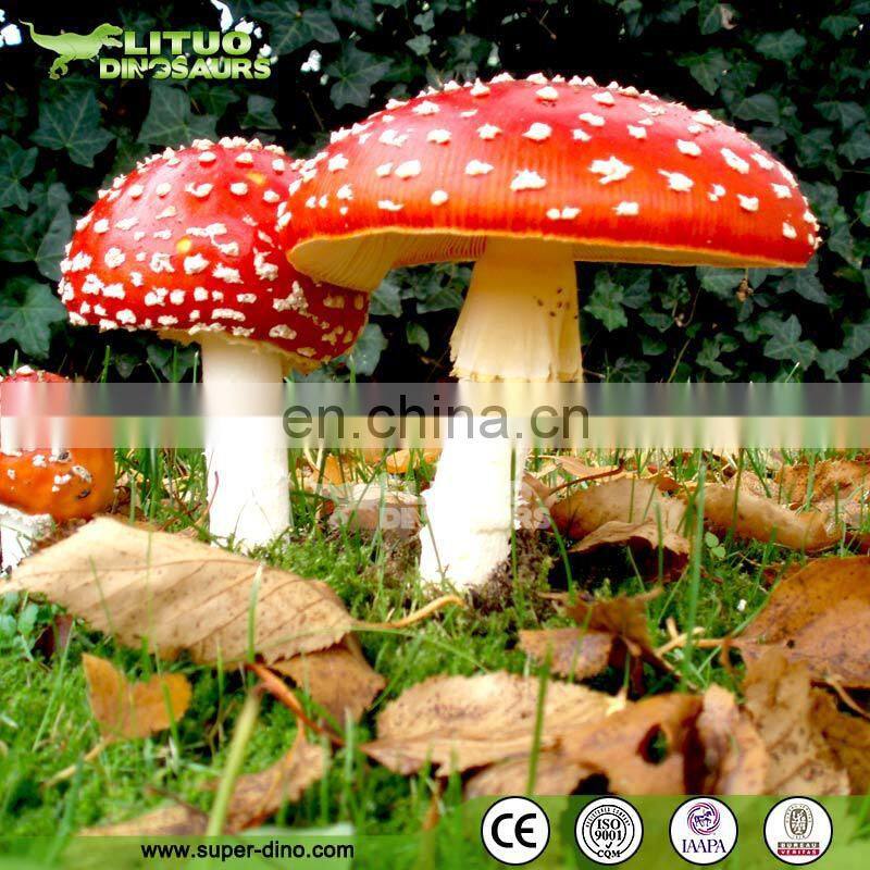 Wonderland Decoration Giant Dreamlike Fiberglass Mushrooms