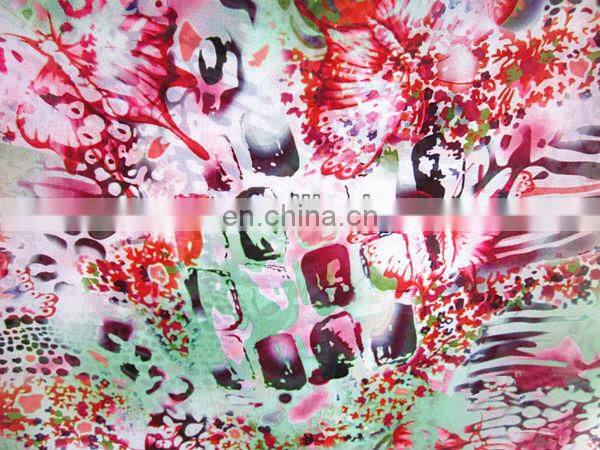 Printed CDC 100% silk fabric Apparel Manufacturing Process