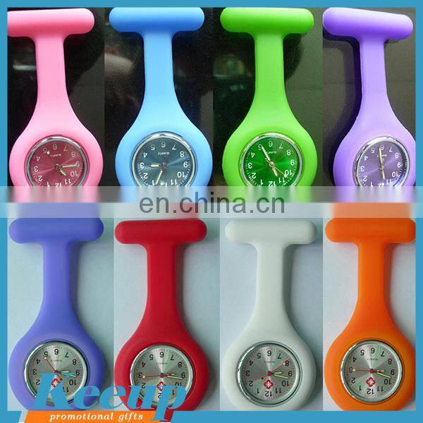 Silicone Rubber FOB Nurse Watch for Promotional