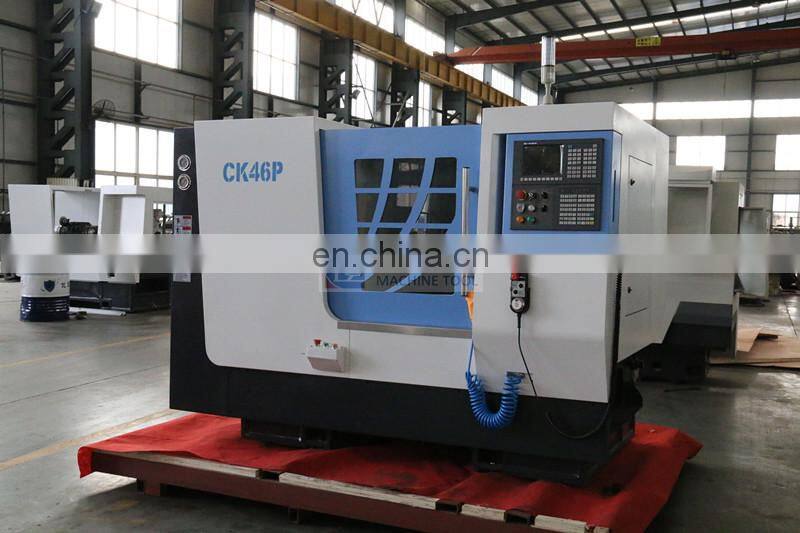 CK46P Educational Gang Tool Slant Bed CNC Lathe Machine