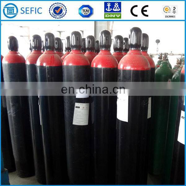 EN ISO 9809-1/ISO9809-3 Standard Oxygen Cylinder High Pressure Air Tank with 99.999% Oxygen Gas