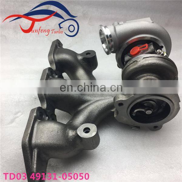 TD03 turbo 49131-05050 49131-05060 Turbocharger for Volvo S80 XC90 Bi Turbo N3P28FT Engine