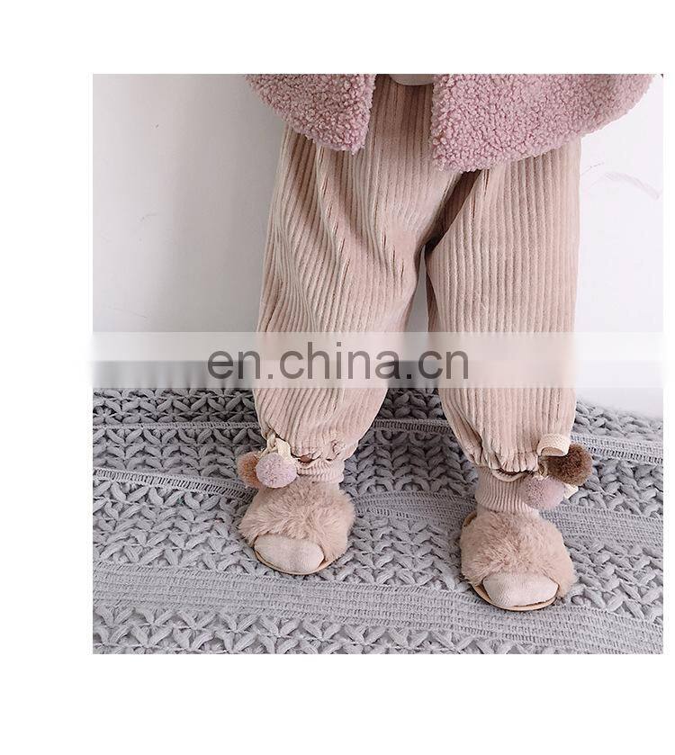 Super Cuttest Corduroy Pant Loose Pants Kids wide Corduroy leg pant with fast delivery 2020