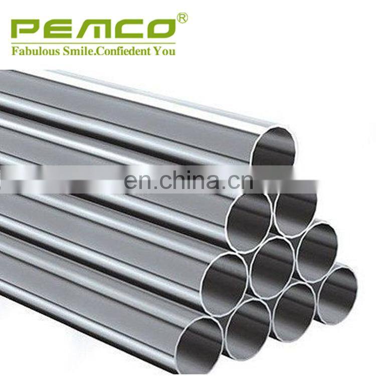 factory direct decorative sus 304 welded thin wall round high pressure steel pipe
