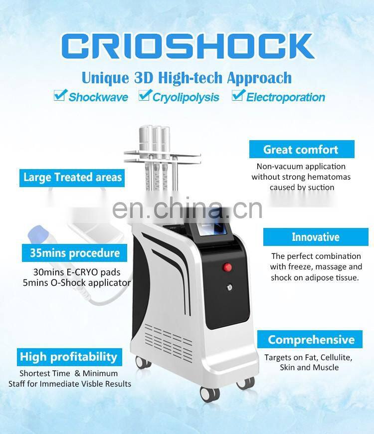 2019 professional effective fat reduce criolipolisy criowave machine