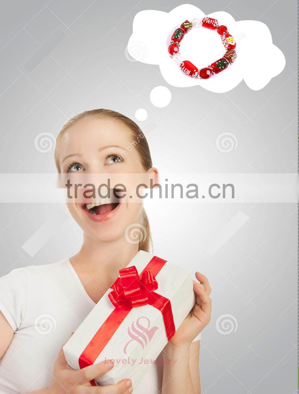 china online shopping green glass bead bracelet