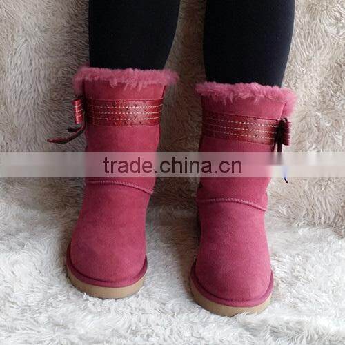 Made in china fashion women boots for snow